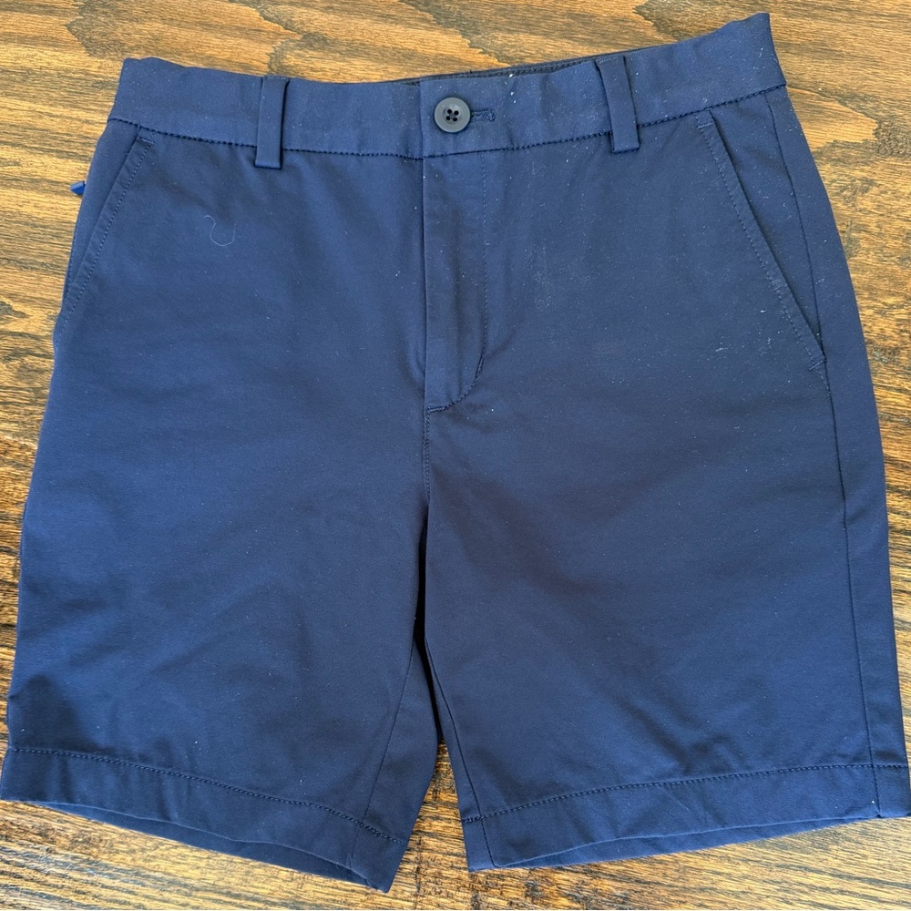 Vineyard Vines Performance Shorts Navy Blue Boys Size 14